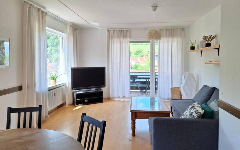 Ferienwohnung für 8 Personen, mit Ausblick und Garten in Leinsweiler - 3