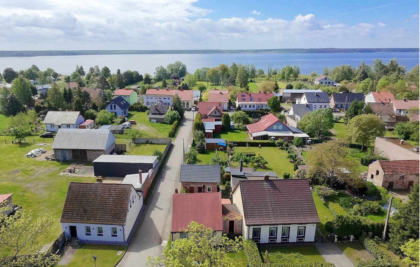 Ganze Ferienwohnung, Ferienwohnung für 6 Personen mit Terrasse in Nowe Warpno, Stettiner Haff