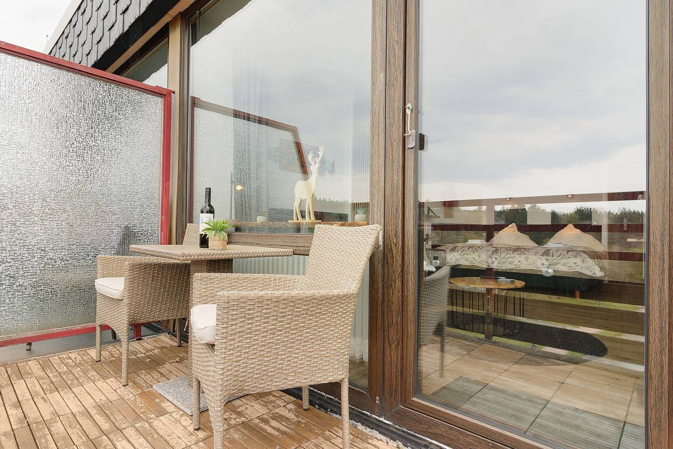 Geheel appartement, Appartement 'Panoramablick Hahnenk' met Zeezicht, Wi-Fi en Airconditioning in Hahnenklee, Goslar