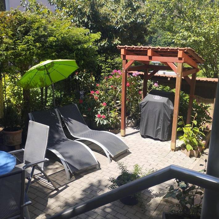 Apartamento para 4 personas, con vistas y terraza en Heidelberg