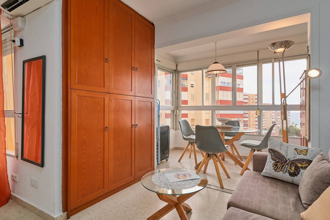 Entire studio, Studio Apartment "Sea Views Studio 4 people A56" near Beach with Shared Pool in Torrox Costa, Torrox