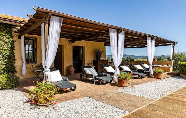 Casa vacanza per 8 persone a Campiglia Marittima