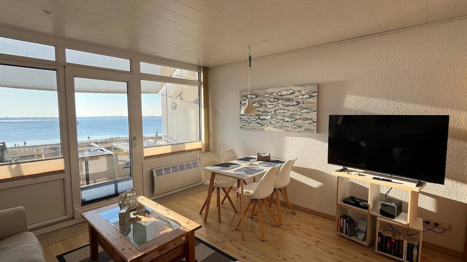 Ganze Wohnung, Ferienwohnung Meeresblick für 2 Personen (34 m²) auf Fehmarn am Südstrand in Ostfehmarn, Fehmarn