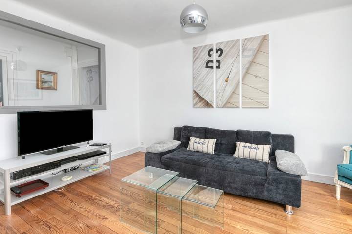 Maison de vacances 'Maison De Famille Paisible' avec terrasse privée et Wi-Fi in Le Pouliguen, Côte d'Amour