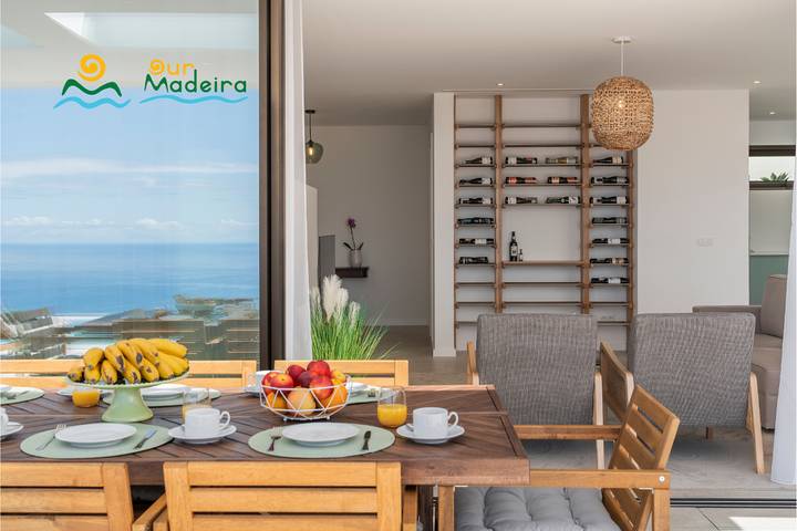 Premium villa, panoramic sea-view | Calheta Pearl in Estreito da Calheta, Madeira