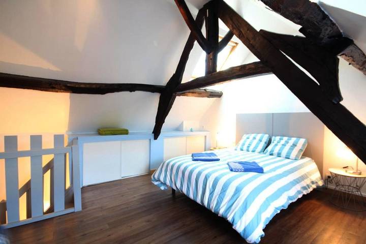 Location de vacances pour 6 personnes, avec vue et terrasse dans Falaises d'Etretat