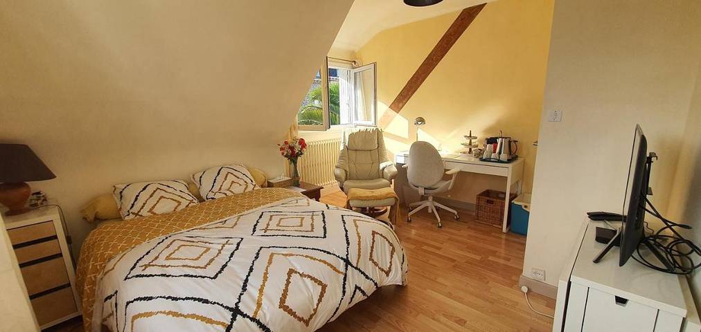 Appartement de vacances pour 2 personnes, avec Terrasse et Jardin dans Saint-Brieuc