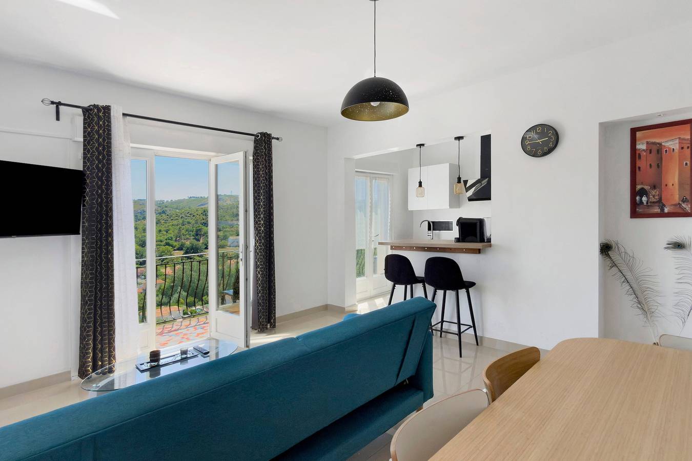 Ganze Wohnung, Apartment „Le Mazellet“ mit Bergblick, Wlan und Klimaanlage in Les Pennes-Mirabeau, Mittelmeerküste (Frankreich)