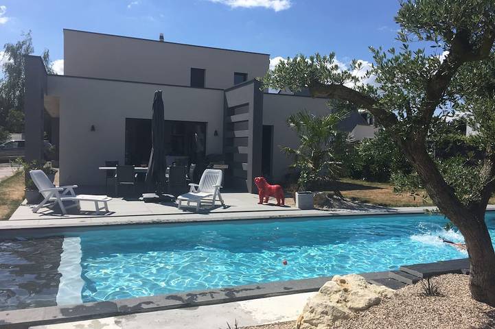 Villa für 11 Personen, mit Whirlpool und Garten