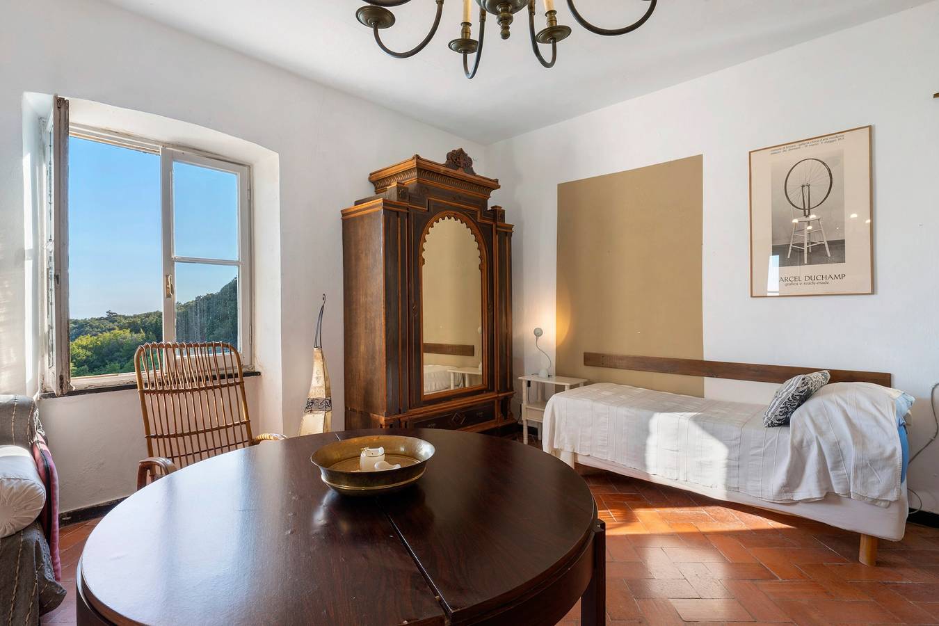 Appartamento intero, Appartamento con vista mare e giardino in comune in Castiglione Chiavarese, Riviera di Levante