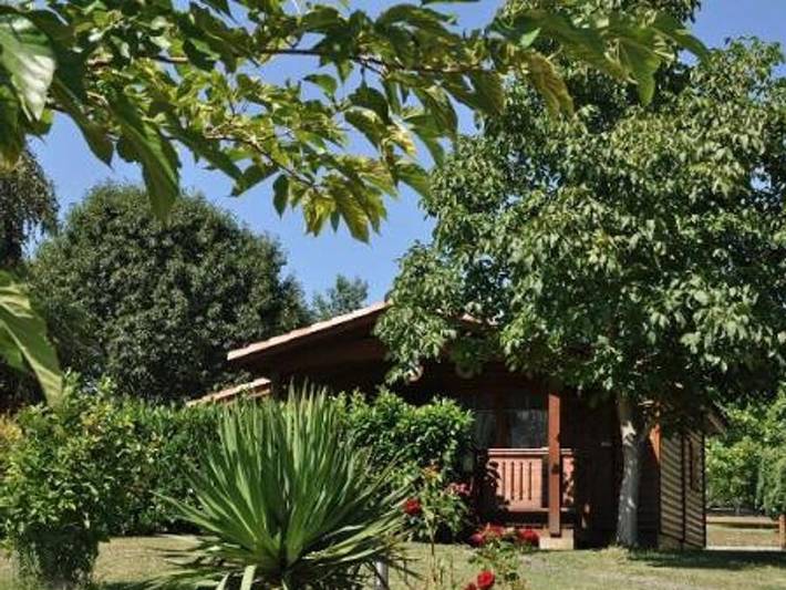 Chalet pour 5 personnes, avec bassin pour enfant - 1