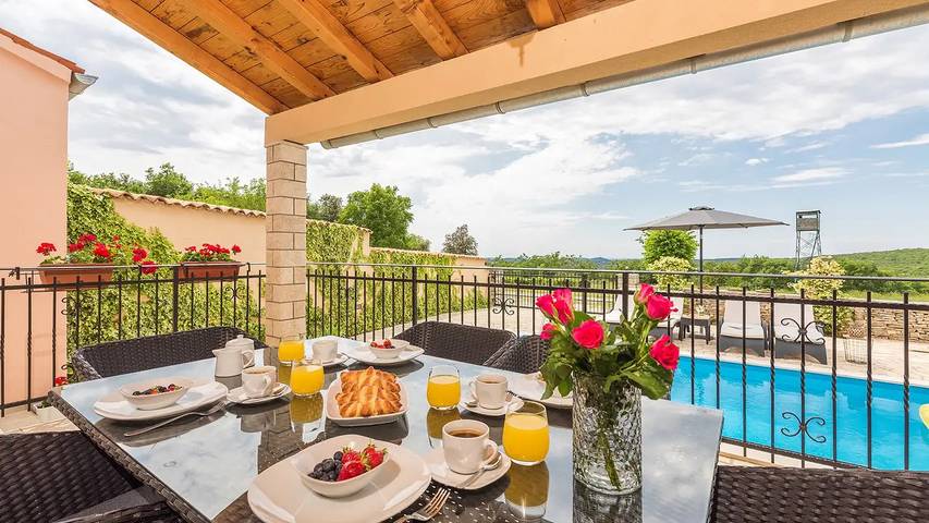 Villa pour 4 personnes, avec piscine et jardin à Kanfanar - 4