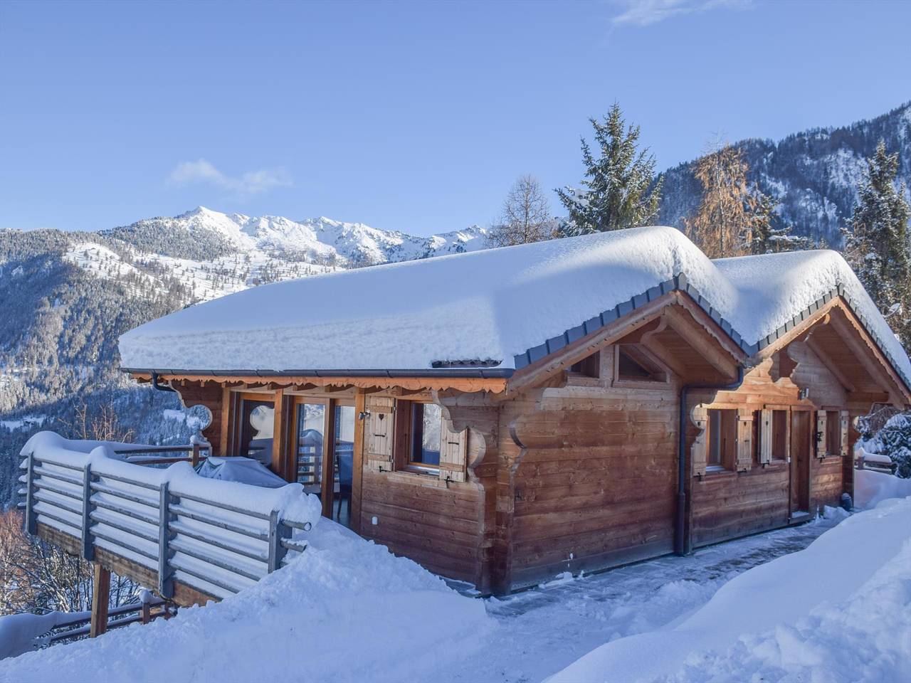 Chalet le Cerf in La Tzoumaz, Riddes