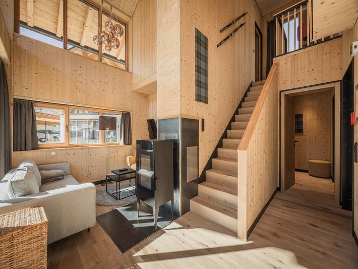 Chalet für 4 Personen, mit Terrasse und Sauna, mit Haustier in Bichlbach