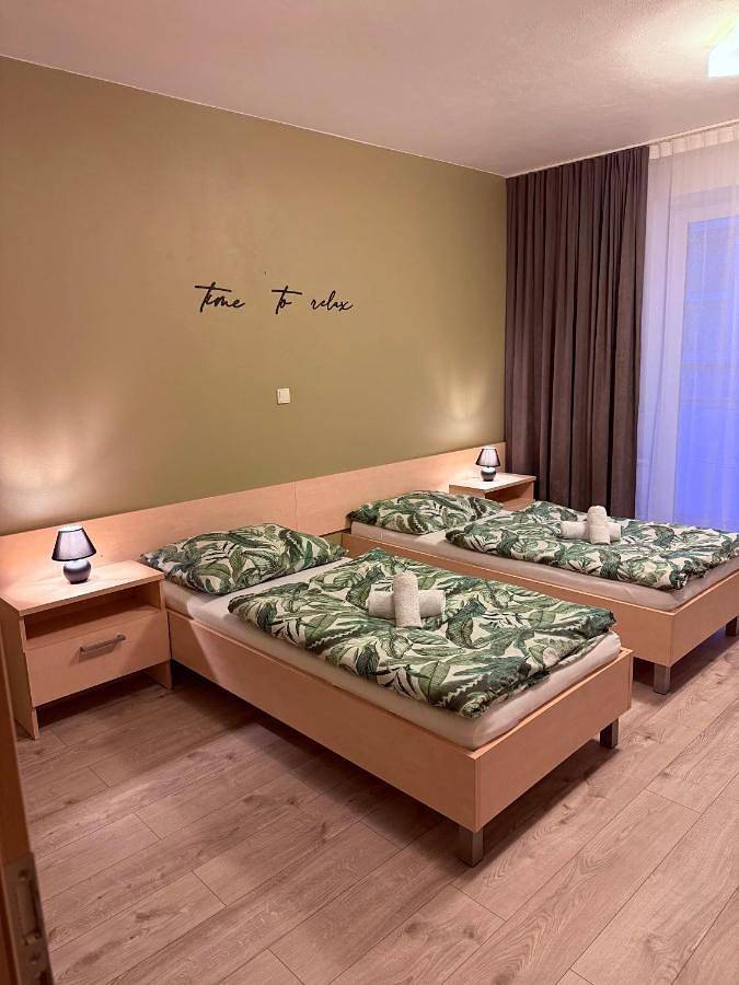 Maison d’hôte pour 3 personnes, avec vue et balcon à Neudorf