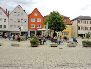 Ferienwohnung für 2 Personen, mit Balkon und Ausblick in der Fränkische Schweiz