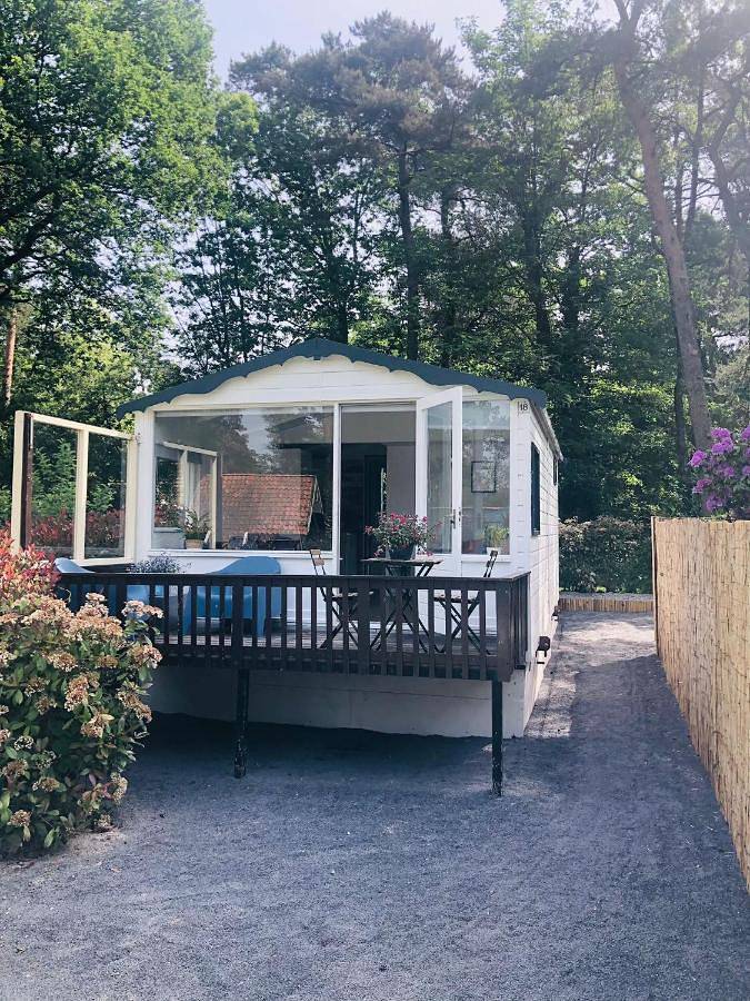 Chalet pour 4 personnes, avec vue et jardin