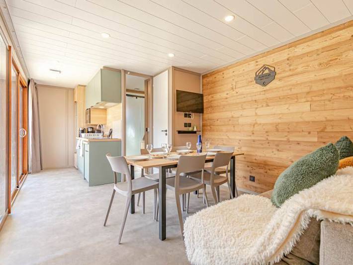 Chalet pour 6 personnes, avec balcon à Aussois