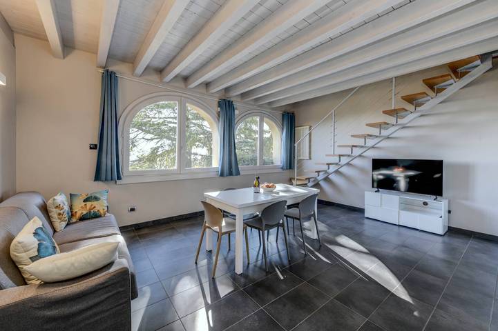 Appartamento vacanze per 4 persone, con giardino e vista lago - 1