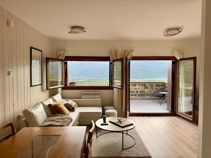 Casa rural para 7 personas, con vistas y terraza en Alto Gállego - 3