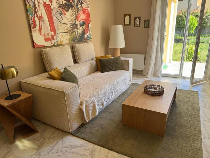 Apartamento de vacaciones para 4 personas, con vistas y jardín - 1