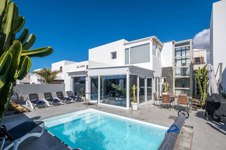 Chalet para 6 personas, con balcón en Lanzarote