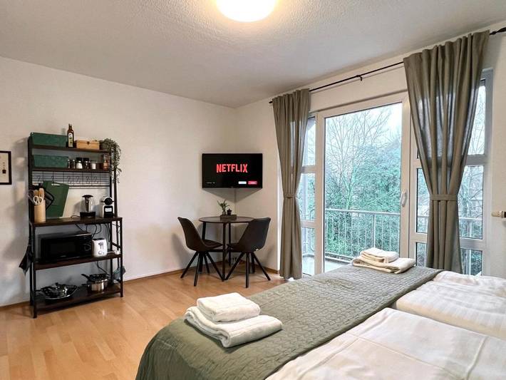 Ferienhaus für 2 Personen, mit Balkon und Terrasse in Essen