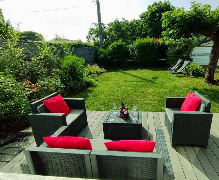 Location de vacances pour 4 personnes, avec jardin, adapté aux familles dans Plage Saint-Sordelin - 2