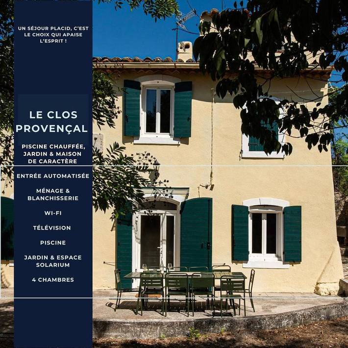 Maison d’hôte pour 8 personnes, avec Jardin à Saint-Mitre-les-Remparts