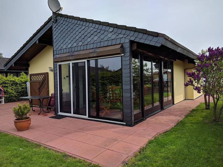 Ferienhaus mit Meerblick für 4 Personen, mit Garten und Terrasse in Butjadingen
