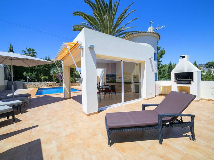 Ferienhaus für 4 Personen, mit Terrasse und Garten an der Costa Blanca - 2