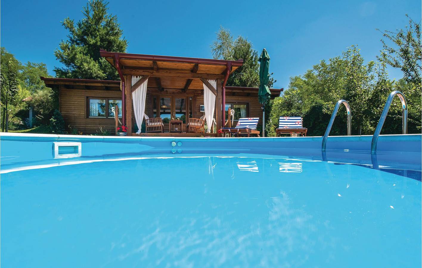 Maison de vacances pour 4 personnes avec sauna in Općina Sveti Juraj na Bregu, Medimurje