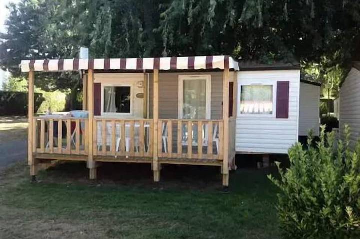 Mobil home pour 4 personnes à Ascarat