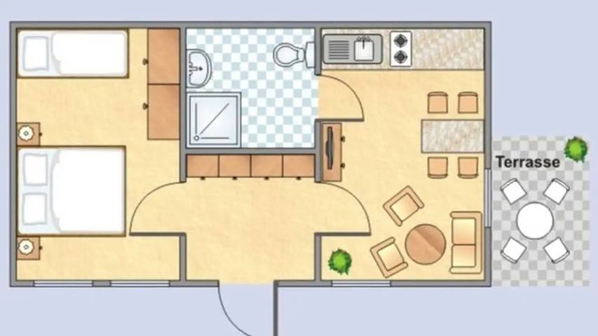 Bungalow für 3 Personen, mit Garten, mit Haustier in Glowe - 3