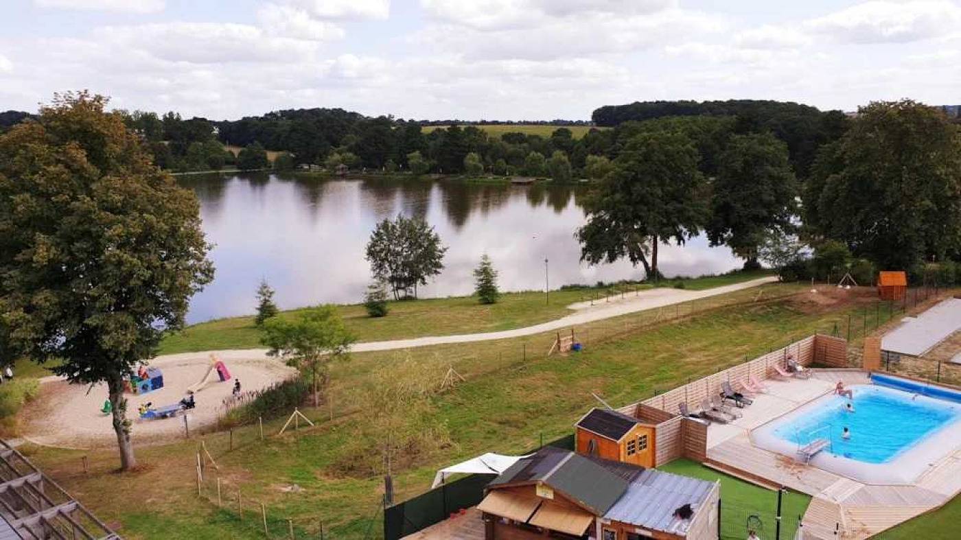Cabane 3 étoiles - Piscine  - ccbaica in Loudéac, Côtes-d'Armor