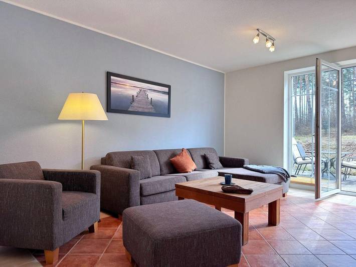 Ferienwohnung für 4 Personen, mit Terrasse und Garten in Gustow