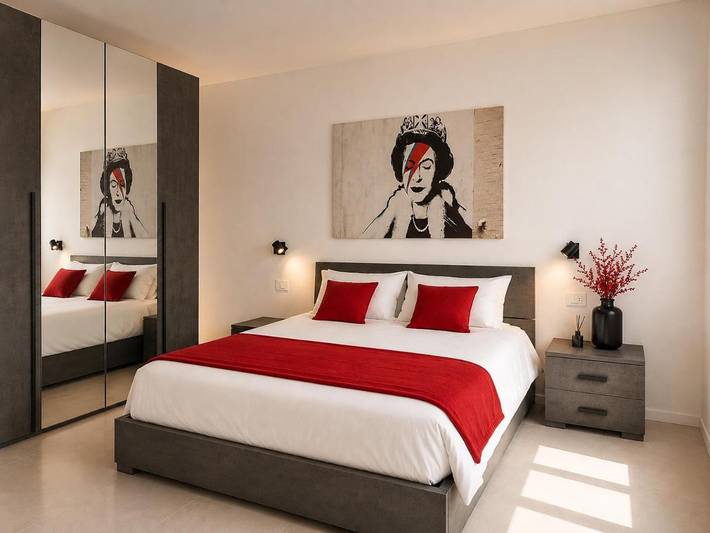 Location de vacances pour 6 personnes, avec Terrasse ainsi que Jardin et Vue à Varone