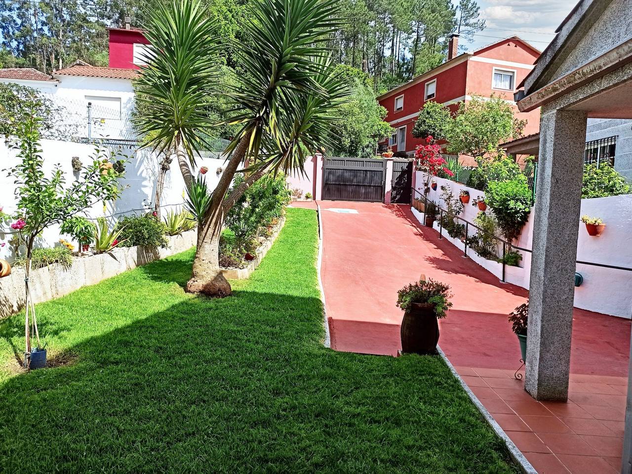 Charmigt hus i O Rosal med trädgård och spa in O Rosal, Pontevedra eanangoddi