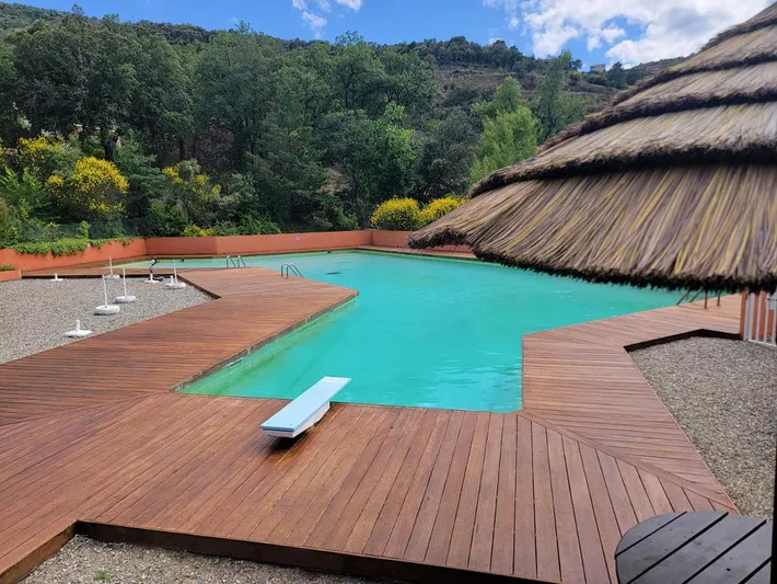 Apartamento de vacaciones para 3 personas, con jardín y piscina - 1