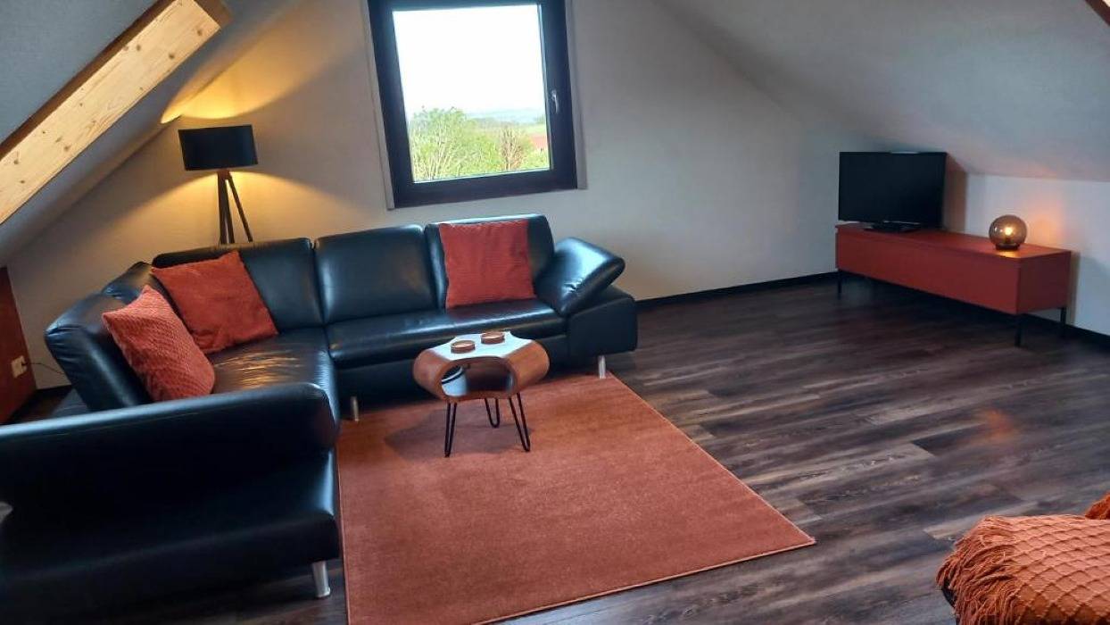 Ferienwohnung Ab in die Natur - Ferienwohnung mit Balkon in Haßfurt, Landkreis Haßberge