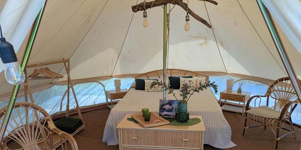 Camping für 3 Personen, mit Ausblick und Garten, mit Haustier in Kalabrien - 2