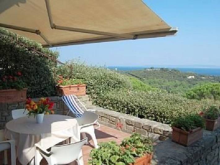 Appartamento intero, Wohnung in Punta Ala mit Großer Terrasse in Punta Ala, Castiglione della Pescaia