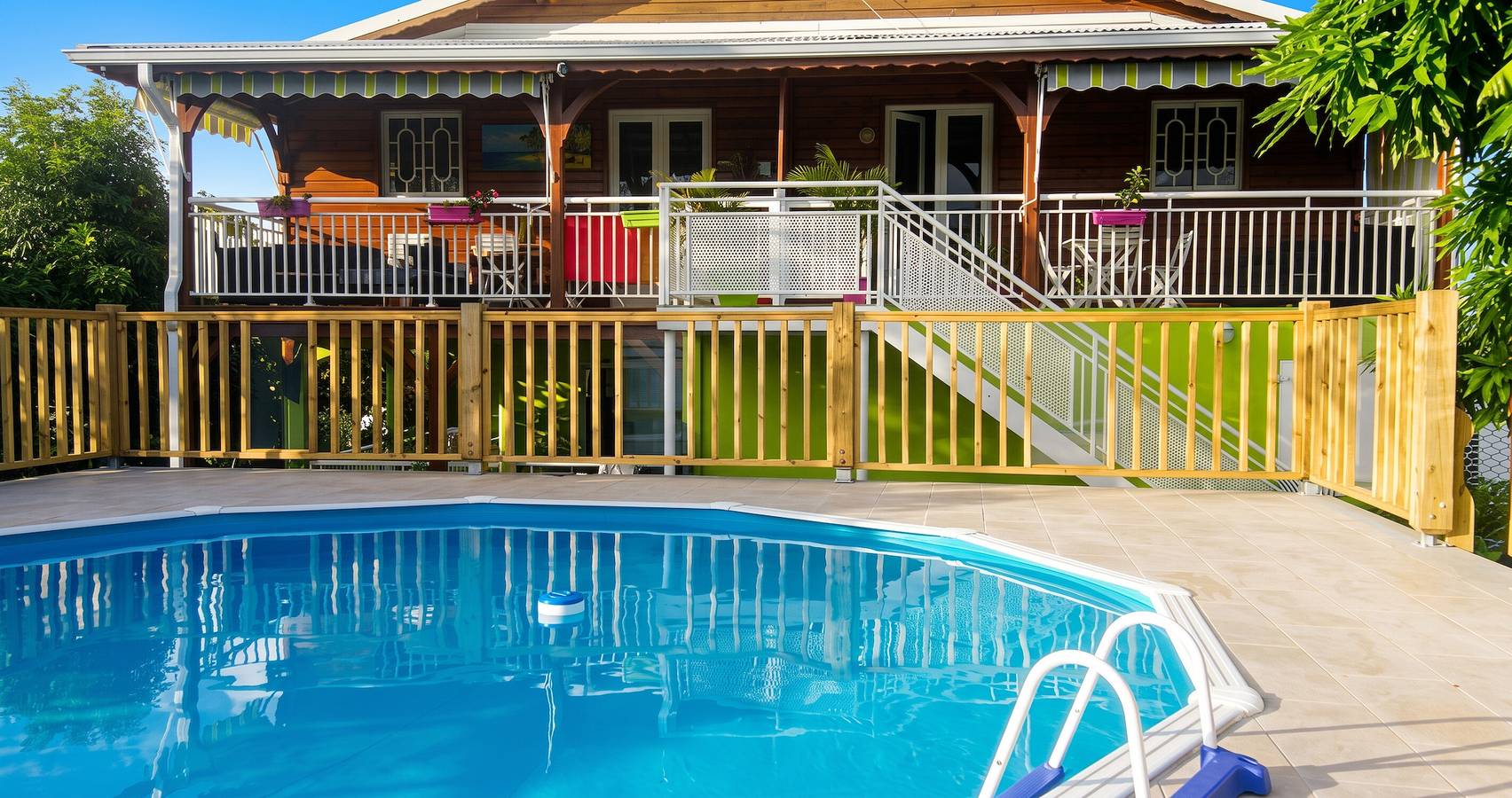 Ganze Wohnung, Wohnung in Anse-Bertrand – 70 m² mit Pool in Anse-Bertrand, Guadeloupe