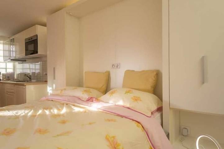 Ferienwohnung für 2 Personen, mit Balkon und Garten in Menton - 3