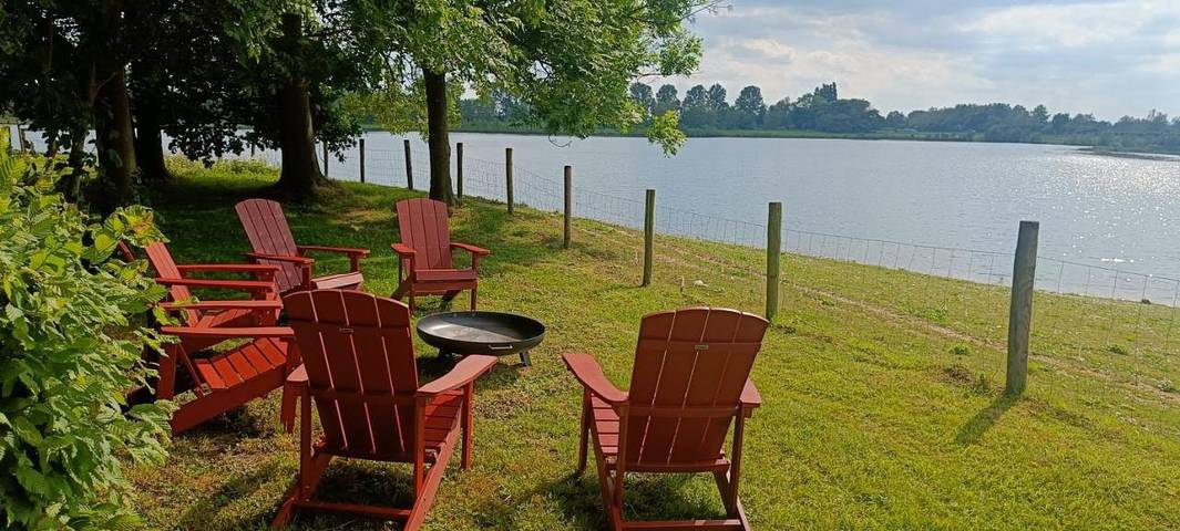 Ferienwohnung für 6 Personen, mit Ausblick und Garten sowie Seeblick am Niederrhein - 4
