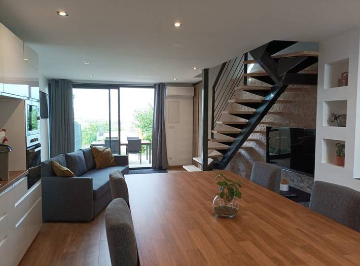Gîte pour 4 personnes, avec terrasse