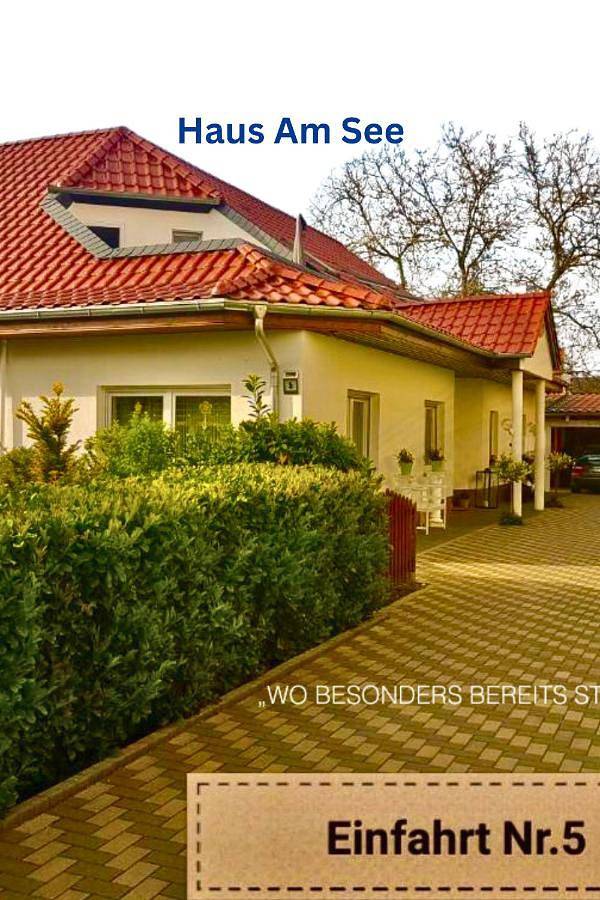 Ferienhaus für 10 Personen, mit Balkon und Terrasse sowie Seeblick und Ausblick