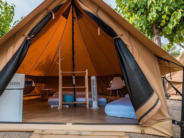 Camping Cambrils Caban - Zelt 3 personen - Glamping Rafal 1/3 pers in Vilafortuny, Cambrils