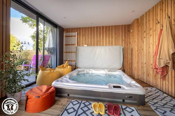 Maison de vacances pour 4 personnes, avec balcon à Orcines