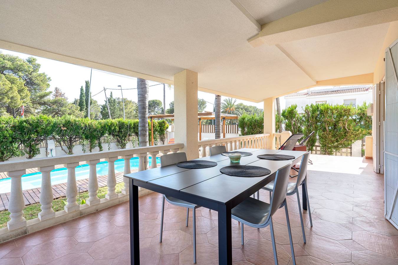 Ferienhaus 'Ca La Núria' mit privatem Pool, Wlan und Klimaanlage in Alcanar, Costa Dorada